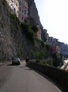 Coast road at Amalfi * The coast road as it passes through Amalfi. * 323 x 432 * (46KB)